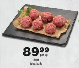 Beef Meatballs