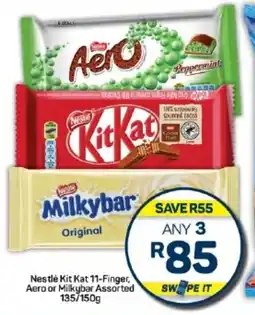 Pick n Pay Hypermarket Nestlé Kit Kat 11-Finger, Aero or Milkybar Assorted 135/150g offer
