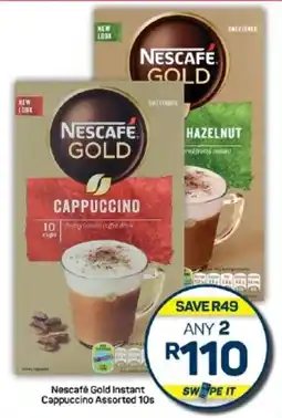 Pick n Pay Hypermarket Nescafe Gold Instant Cappuccino Assorted 10s offer