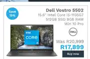 First Shop Dell Vostro 5502 512GB offer