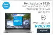 First Shop Dell Latitude 5520 512GB offer