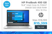 First Shop HP Probook 450 G8 256GB offer