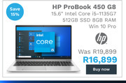First Shop HP Probook 450 G8 512GB offer