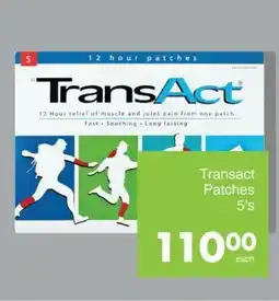 Transact Patches 5's