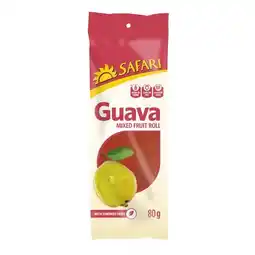 Pick n Pay Liquor Safari Guava Fruit Roll 80g offer