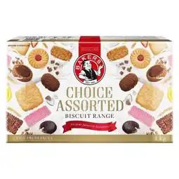 Pick n Pay Liquor Bakers Choice Assorted Biscuits 1kg offer