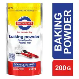 Pick n Pay Liquor Snowflake Baking Powder Refill 200g offer