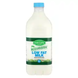 Fair Cape Ecofresh Low Fat Milk 2l