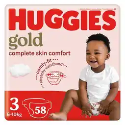 Pick n Pay Liquor Huggies Gold Size 3 (5-7kg) Value Pack 58 Nappies offer