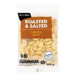 Pick n Pay Liquor PnP Roasted & Salted Cashew 100g offer