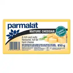 Pick n Pay Liquor Parmalat Limited Edition Mature Cheddar Cheese 850g offer