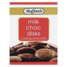 Staffords Magicmelts Milk Chocolate 150g