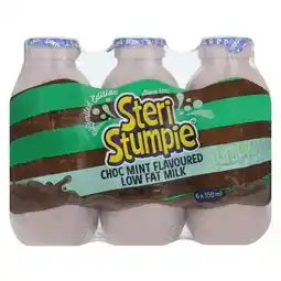 Pick n Pay Liquor Steri Stumpie Choc Mint Milk 6 x 350ml offer