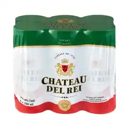 Pick n Pay Liquor Chateau Del Rei Sweet Perle Sparkling White Wine Can 250ml x 6 offer