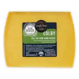 Klein River Full Fat Semi Hard Cheese 150g