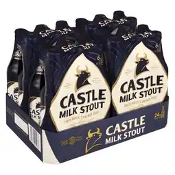 Pick n Pay Liquor Castle Milk Stout NRB 24 x 330ml offer