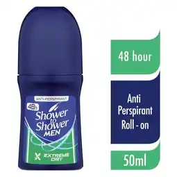 Pick n Pay Liquor Shower To Shower Roll On Extra Dry Men 50ml offer