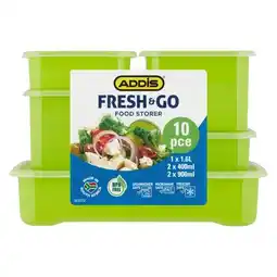 Pick n Pay Liquor Addis Fresh & Go Food Storage 10 Piece Set offer