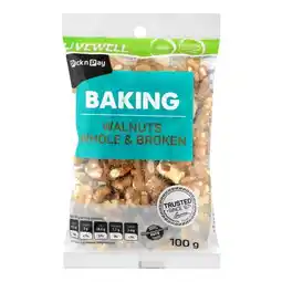 PnP Live Well Walnuts Whole & Broken 100g