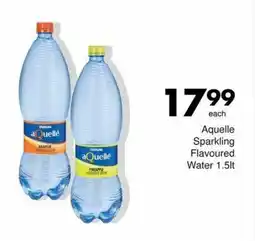 Save Aquelle Sparkling Flavoured Water 1.5lt offer
