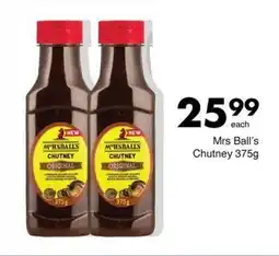 Save Mrs Ball's Chutney 375g offer