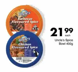 Save Uncle's Spice Bowl 400g offer