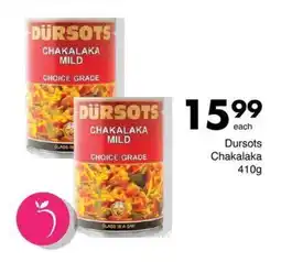 Save Dursots Chakalaka 410g offer