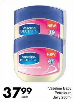 Save Vaseline Baby Petroleum Jelly 250ml offer