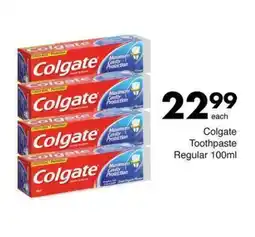 Save Colgate Toothpaste Regular 100ml offer