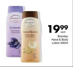 Save Bramley Hand & Body Lotion 400ml offer