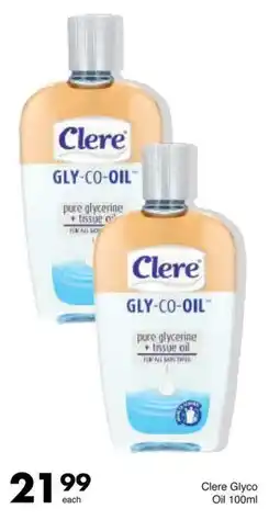 Save Clere Glyco Oil 100ml offer