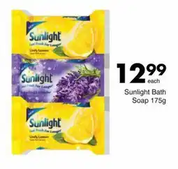 Save Sunlight Bath Soap 175g offer