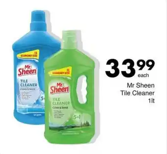 Save Mr Sheen Tile Cleaner 1lt offer