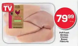 Pick n Pay PnP Fresh Skinless Chicken Breast Fillets 4s offer