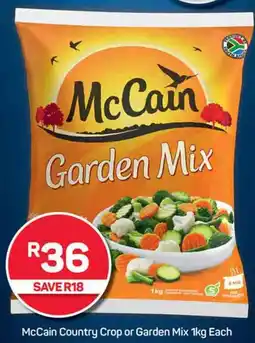 Pick n Pay McCain Country Crop or Garden Mix 1kg Each offer