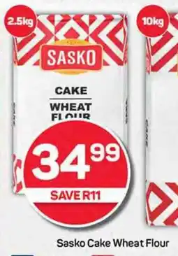 Pick n Pay Sasko Cake Wheat Flour 2.5kg offer