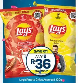 Lay's Potato Chips Assorted 120g