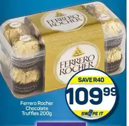 Pick n Pay Ferrero Rocher Chocolate Truffles 200g offer