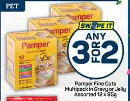 Pick n Pay Pamper Fine Cuts Multipack in Gravy or Jelly Assorted 12 x 85g offer