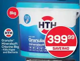Pick n Pay HTH Granular+ Mineralsoft Chlorine 8kg offer