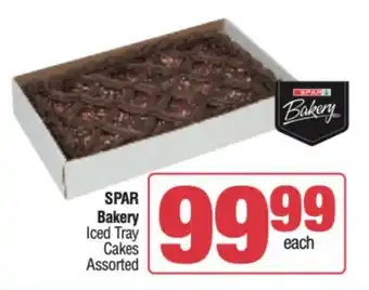 Spar Savemor SPAR Bakery Iced Tray Cakes Assorted offer