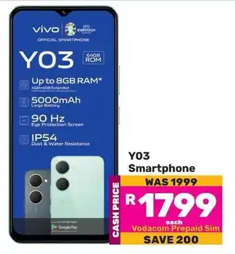 Game Vivo YO3 Smartphone offer