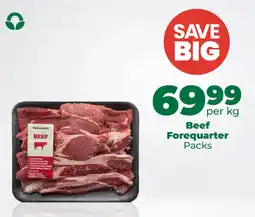 Beef Forequarter Packs