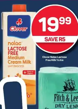 Pick n Pay Hypermarket Clover Nolac Lactose Free Milk 1 Litre offer