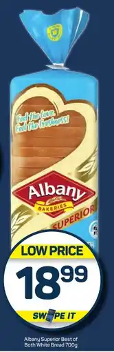 Albany Superior Best of Both White Bread 700g