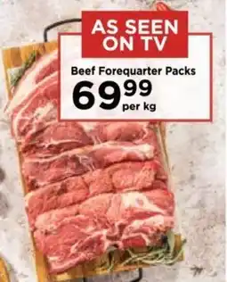 Food Lover's Market Beef Forequarter Packs offer