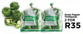 Food Lover's Market Green Pepper Thriftpacks offer