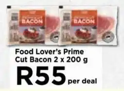 Food Lover's Market Food Lover's Prime Cut Bacon 2 x 200g offer
