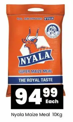 Super Save Nyala Maize Meal 10kg offer