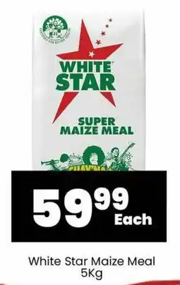 Super Save White Star Maize Meal 5Kg offer